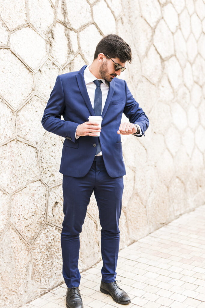 Navy Blue Pants Fashion