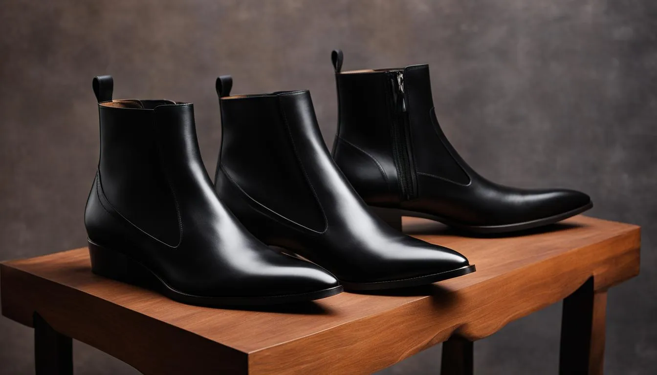 Quality Black Dress Boots