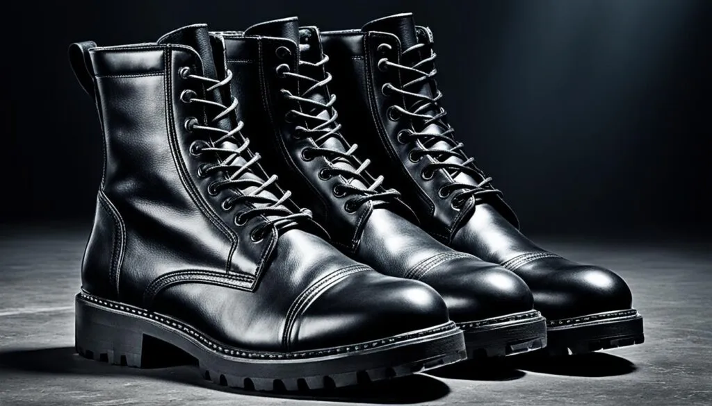 The Row Zipped Combat Boots The Row Zipped Combat Boots