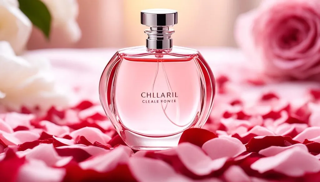 elegant rose perfume