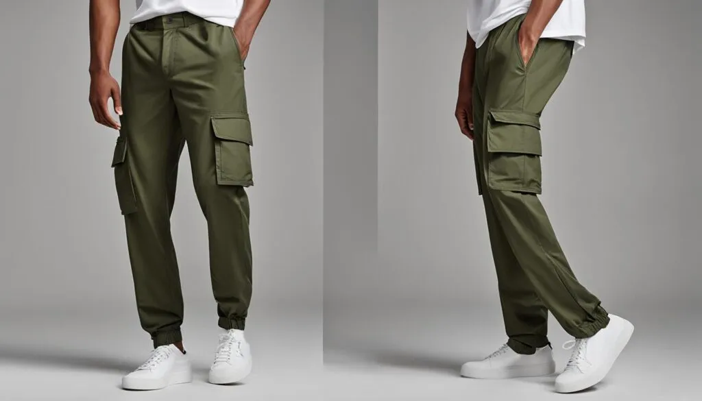 parachute brown cargo pants