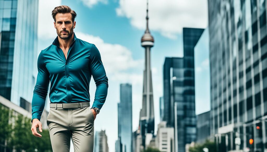 Technical Trousers in Stylish Menswear