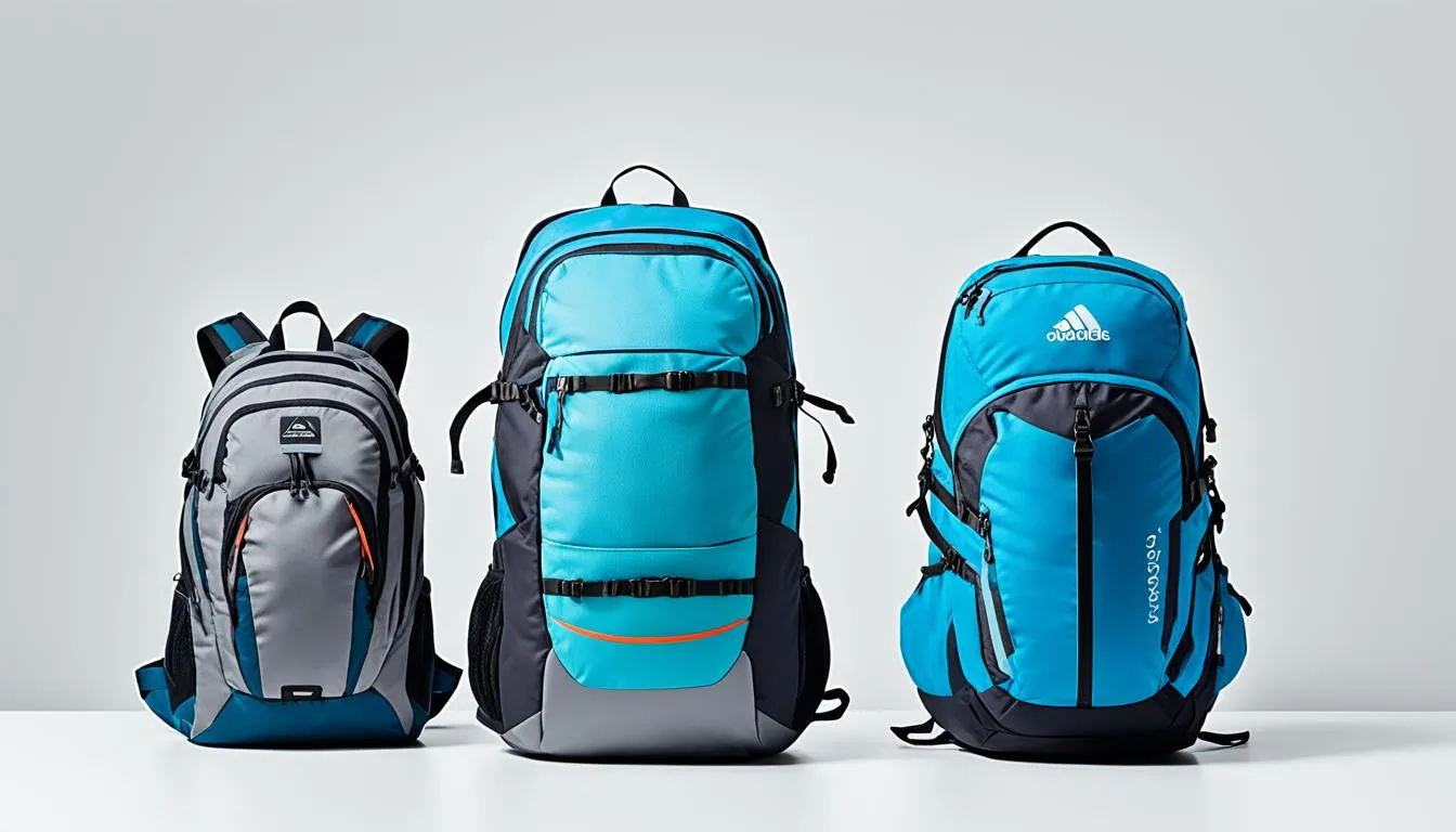 backpack sizes