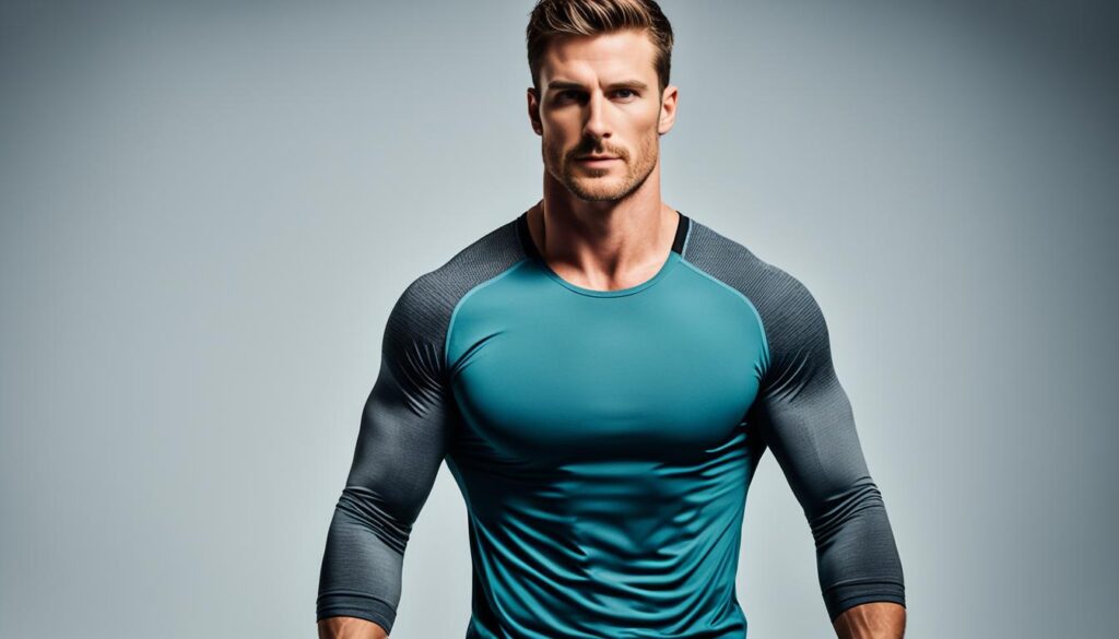 long-sleeve workout shirt
