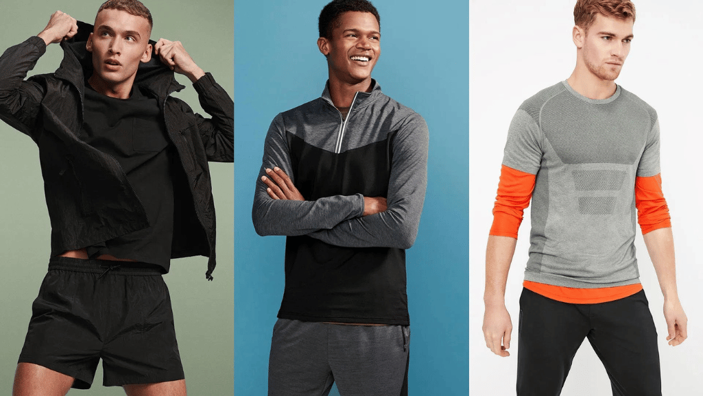 premium athletic clothes for men