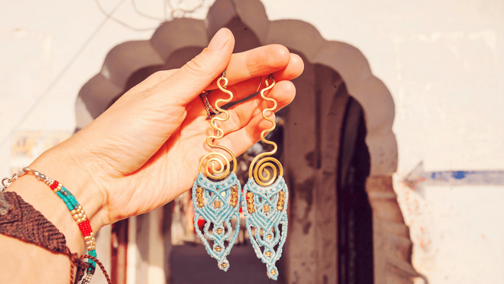long chain earrings