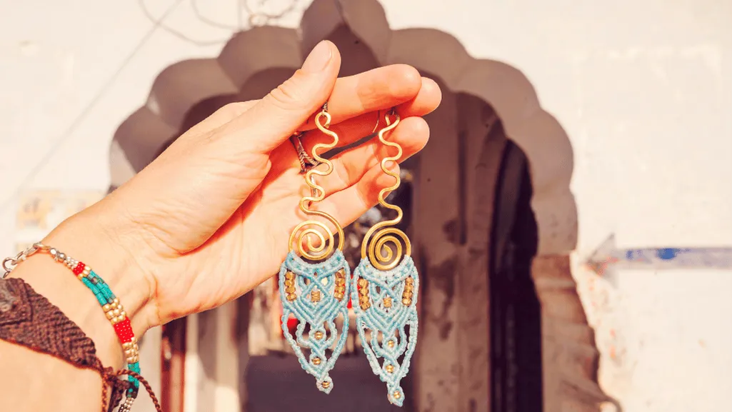 long chain earrings