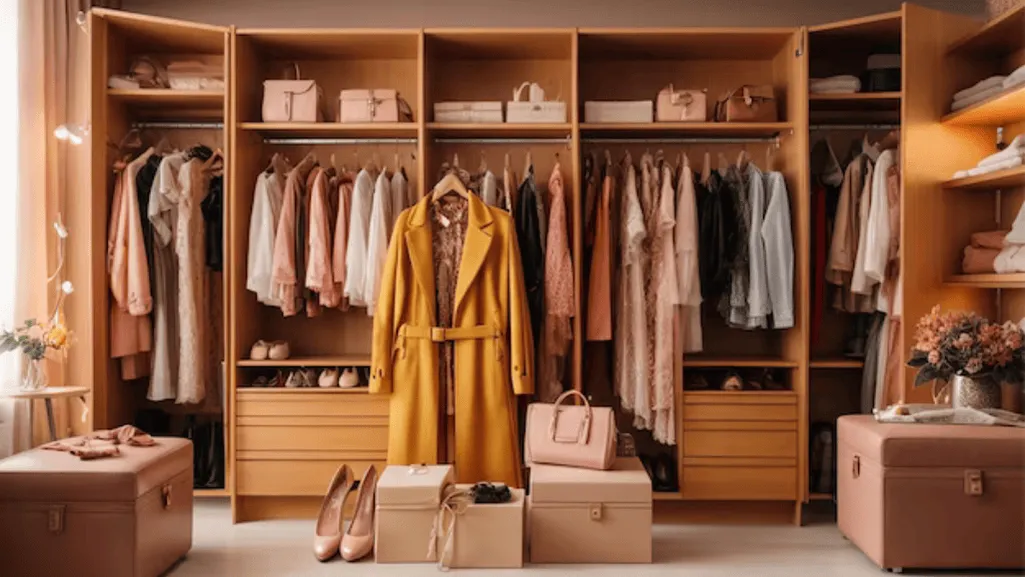 Accessorizing stylish wardrobe