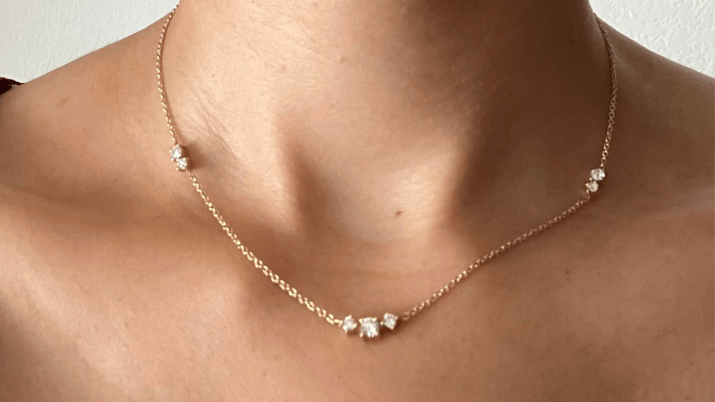 Dainty Pendant Chain Necklace