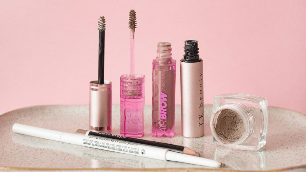 clear brow gels for a natural look
