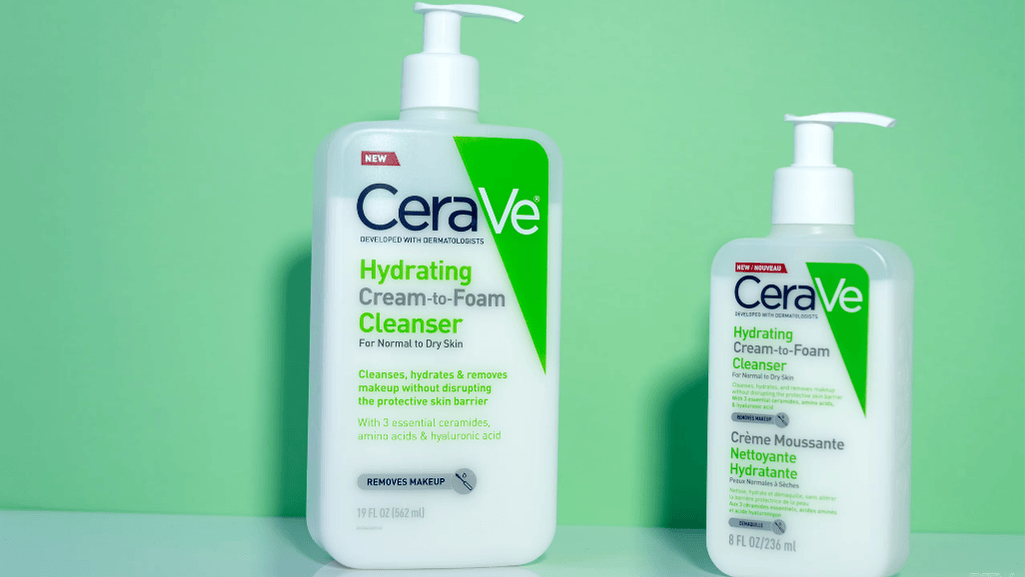 CeraVe eye makeup remover with ceramides and hyaluronic acid