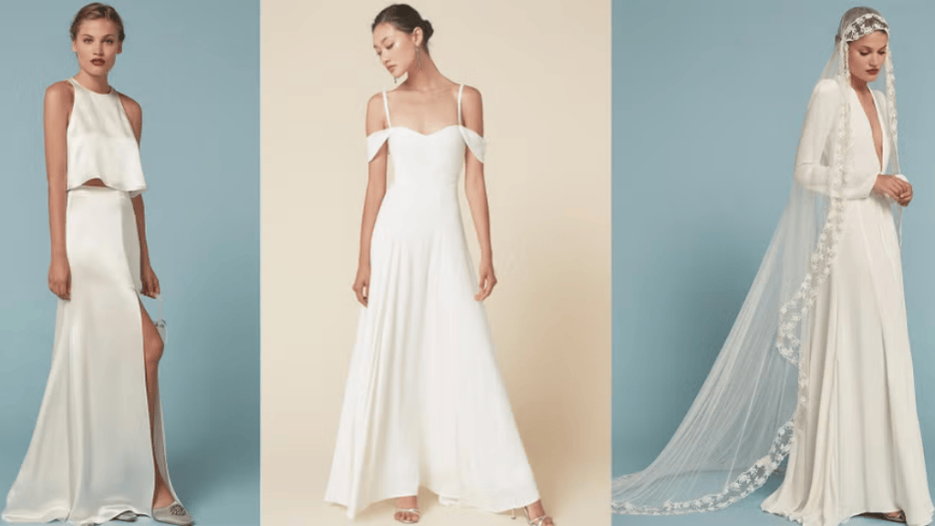 fast fashion bridal dresses