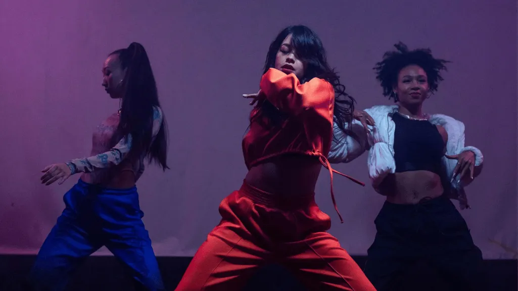 hip hop dance outfit with layers