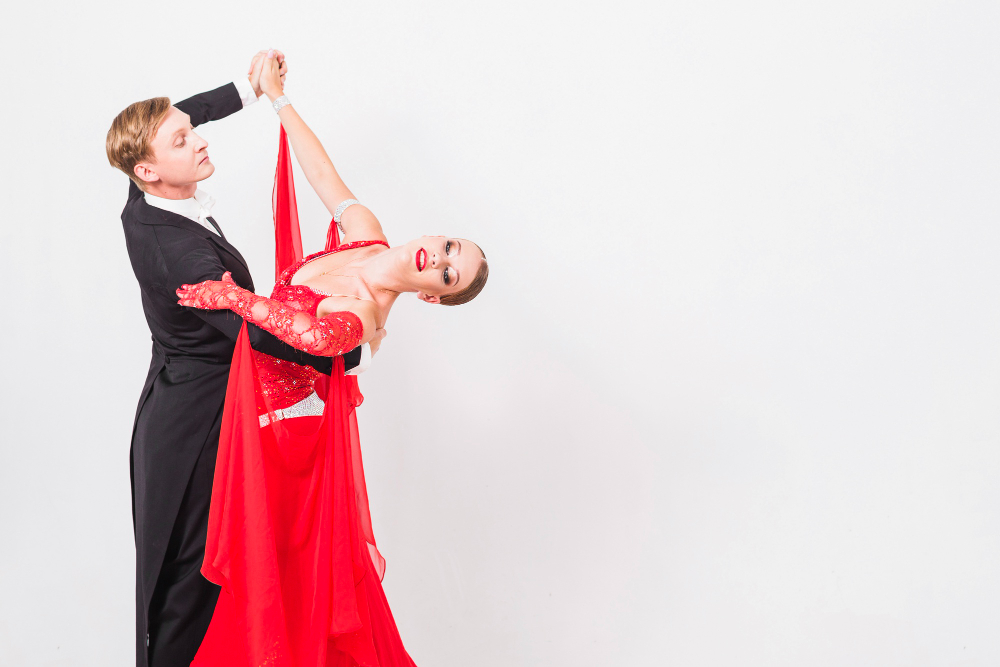 Classic jazz dance costumes showcasing vibrant styles.