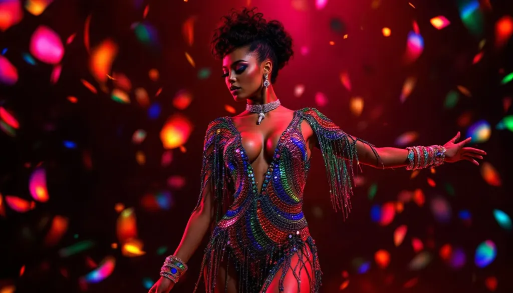 Accessories for jazz dancers enhancing performance.