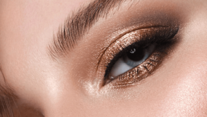 Gold Eye Makeup
