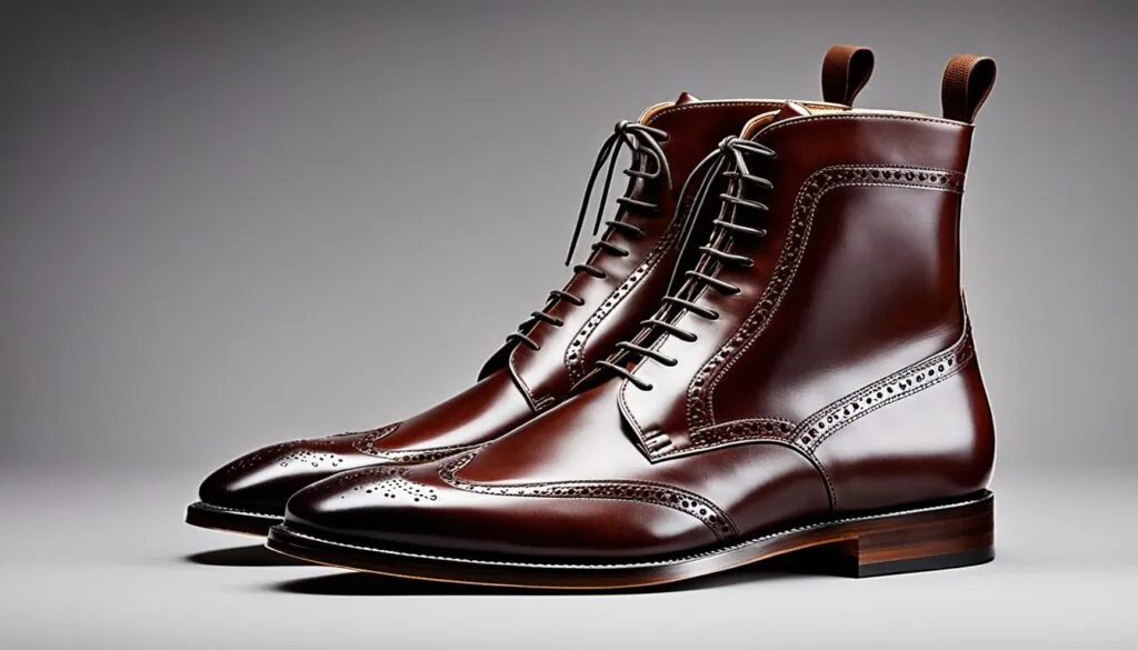 wingtip boots